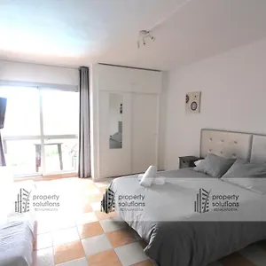 Apartamento 427 Estudio En Júpiter - Vista A La Piscina, El Mar Y Montaña - Excelente Conexión Wifi, Benalmádena